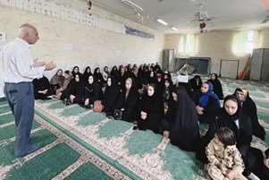 جلسه آموزشی در دبستان قدس روستای سهل آباد برگزار گردید‌.