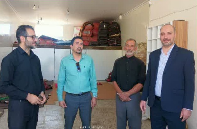 بازدید از موکب انصارالحسین (ع) استهبان