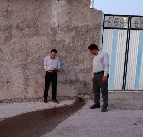 عملیات پایش شبانه در روستای ماهفرخان شهرستان استهبان