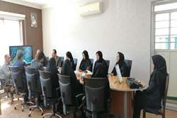 جلسه مشترک مرکز بهداشت شهرستان استهبان و اداره آموزش و پرورش با محوریت بهداشت مدارس