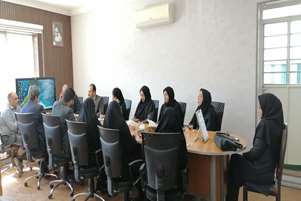 جلسه مشترک مرکز بهداشت شهرستان استهبان و اداره آموزش و پرورش با محوریت بهداشت مدارس