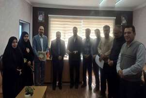 گرامیداشت روز حفاظت فیزیکی و تجلیل از کارکنان واحد حفاظت فیزیکی شبکه بهداشت و درمان استهبان