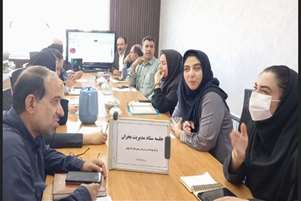 برگزاری جلسه ستاد مدیریت بحران مرکز بهداشت شهرستان استهبان 