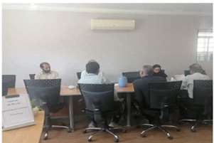 جلسه پویش همکار سالم در شبکه بهداشت و درمان استهبان برگزار شد