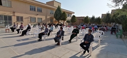 برگزاری مراسم زیارت عاشورا به همراه تجلیل از فعالان طرح شهید سلیمانی