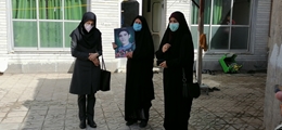 دیدار و تجلیل مسئولین بهداشت و درمان شهرستان استهبان با خانواده شهدا