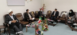 برگزاری نشست مجمع خیرین شهرستان استهبان با حضور دکتر اسکندری معاون امور مجمع خیرین تامین سلامت استان