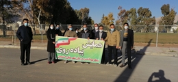 برگزاری همایش پیاده روی کارکنان شبکه بهداشت و درمان استهبان به مناسبت دهه فجر