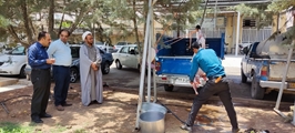 به منظور کمک به نیازمندان و با نیت دفع بلایا صورت گرفت؛ اجرای سنت مذهبی قربانی کردن در شبکه بهداشت و درمان شهرستان استهبان
