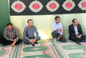 برگزاری مراسم روح بخش و پرفیض زیارت عاشورا در شبکه بهداشت و درمان شهرستان استهبان