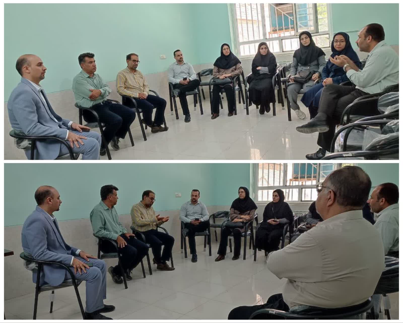 برگزاری جلسه هماهنگی و برنامه‌ریزی مرکز بهارنکو استهبان با محوریت تسهیل خدمات‌دهی به زوجین